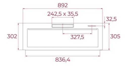 TEKA GFI 93030 KOS IX INOX - Grupo Filtrante 90CM