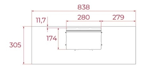 TEKA GFI 93030 KOS IX INOX - Grupo Filtrante 90CM