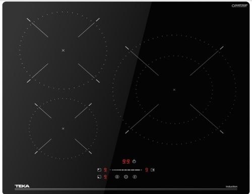 TEKA IBC 63110 SSM BK Negro - Vitrocerámica de Inducción 60CM
