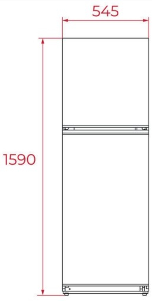 TEKA RTF 3210 WH Blanco - Frigorífico Dos Puertas Cíclico