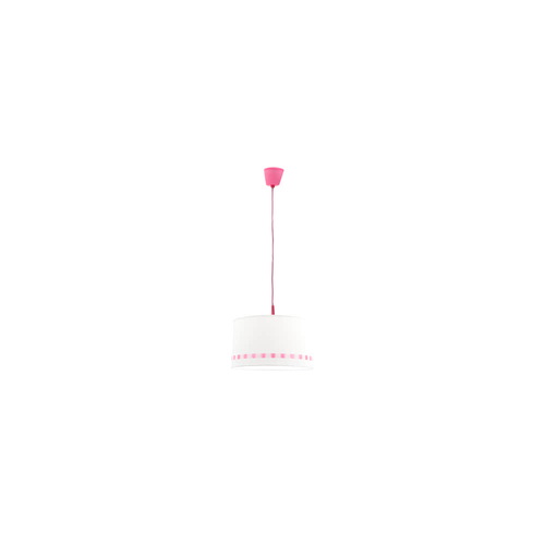 ABRILA Lacito Rosa - Lámpara Colgante 1xE27 35 cm