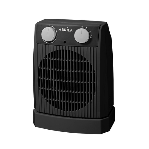 Abrila NAIROBI Gris/Negro - Calefactor Eléctrico 2000 W 26,4x20x12,9 cm
