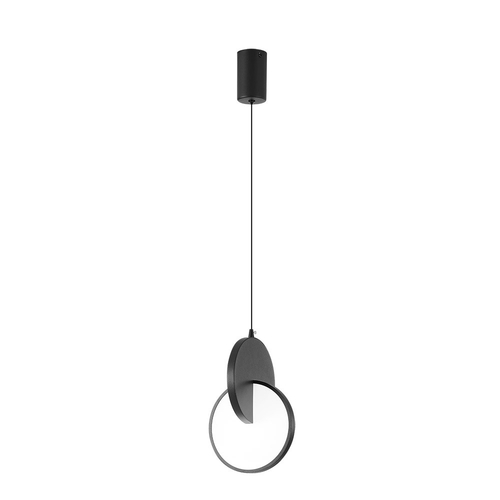 ABRILA Carlota Negro 17W - Lámpara Colgante Regx18x18cm