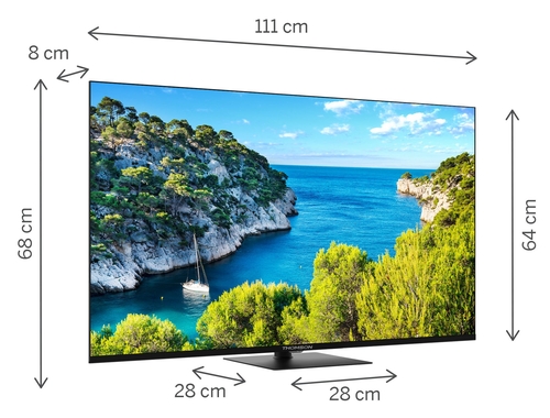 THOMSON 50UG5C14 Negro - TV 50" 4K UHD Smart TV