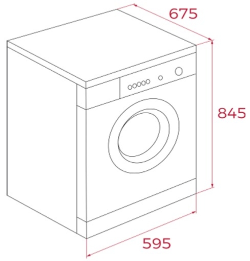 TEKA SHK 81030 Blanco - Secadora Bomba de Calor 10KG