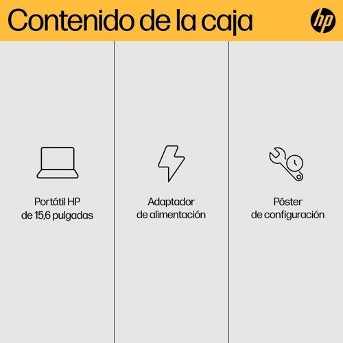 HP 15-FC0014NS RYZEN 3-7320U Azul - Ordenador Portátil 15.6" 8GB 512GB