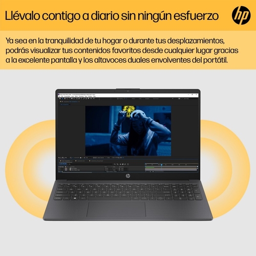 HP 15-FC0014NS RYZEN 3-7320U Azul - Ordenador Portátil 15.6" 8GB 512GB