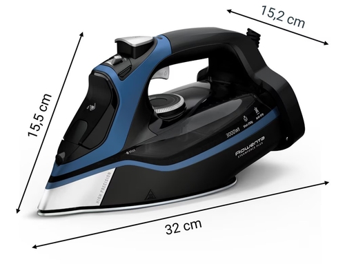 ROWENTA  DW9411D1 Steamforce Plus Negro - Plancha de Vapor 3000W + Quitapelusas