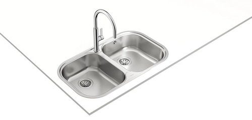 TEKA STYLO 2C INOX - Fregadero 80CM