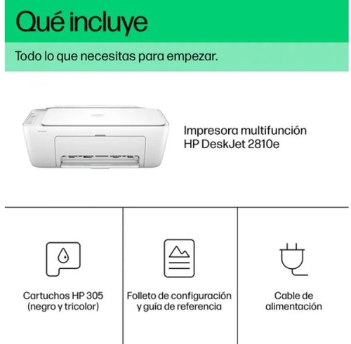 HP DESKJET 2810E MF Blanco - Impresora Multifunción