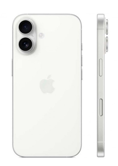APPLE iPHONE 16 Blanco 128GB 8GB - Móvil 6.1" OLED