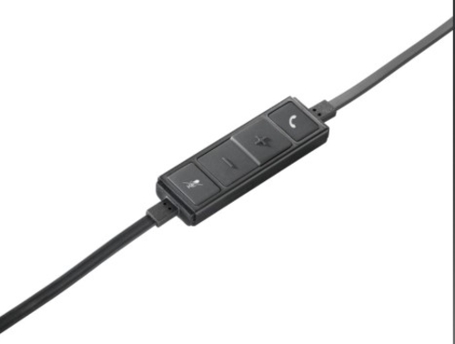 Auriculares de Diadema LOGITECH H650E Negro Con Cable