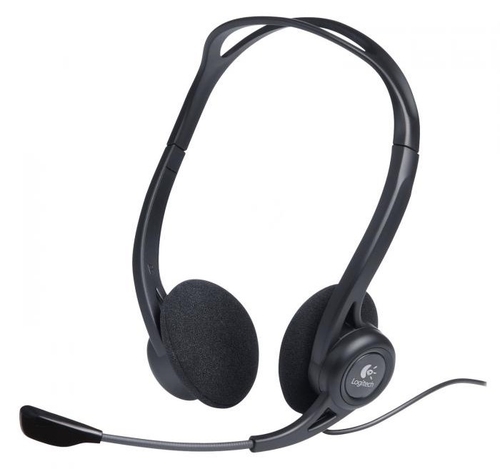LOGITECH PC 960 Negro - Auricular de Diadema Con Cable