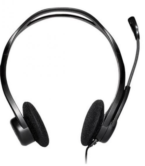 LOGITECH PC 960 Negro - Auricular de Diadema Con Cable
