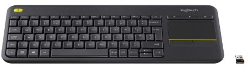 LOGITECH K400 PLUS - Teclado Negro