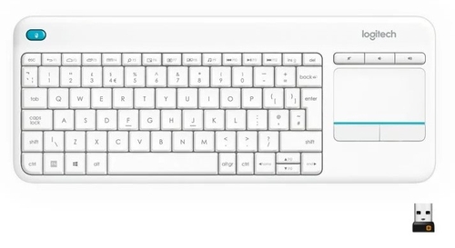LOGITECH K400 PLUS - Teclado Blanco
