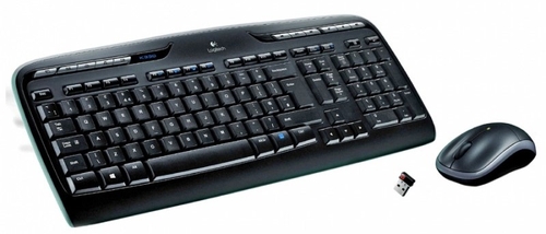 LOGITECH ML-330 Negro - Teclado + Ratón Inalámbrico