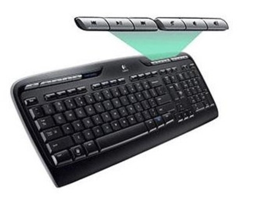 LOGITECH ML-330 Negro - Teclado + Ratón Inalámbrico