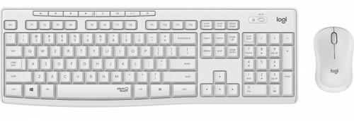 LOGITECH MK-295 Blanco - Teclado + Ratón Inalámbrico