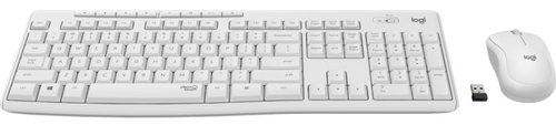 LOGITECH MK-295 Blanco - Teclado + Ratón Inalámbrico