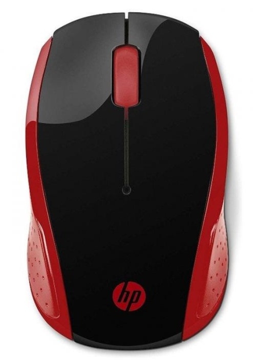 HP 200 Rojo - Ratón Inalámbrico