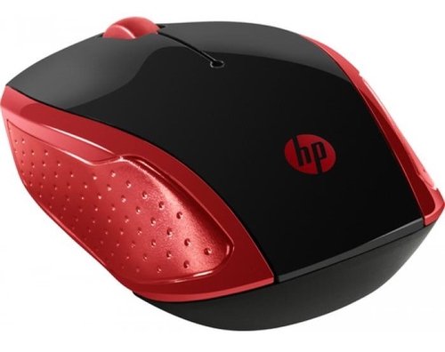 HP 200 Rojo - Ratón Inalámbrico