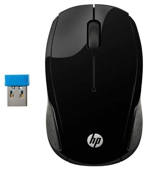 HP 200 Negro - Ratón Inalámbrico