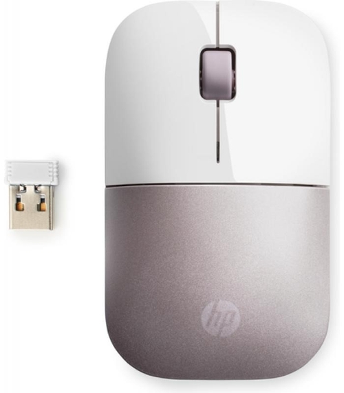 HP Z3700 Blanco-Rosa - Ratón Inalámbrico