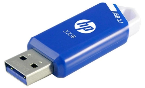 HP X755W Azul - Pendrive Triple Pack 32GB