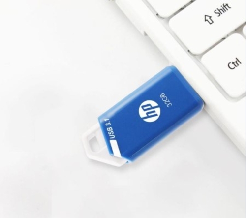 HP X755W Azul - Pendrive Triple Pack 32GB