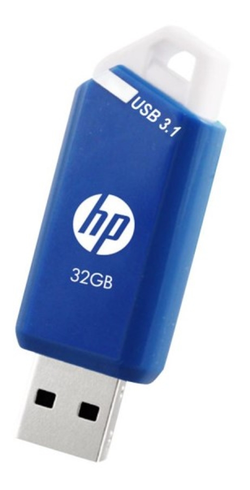 HP X755W Azul - Pendrive 32GB