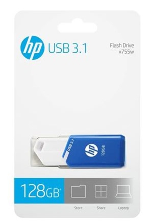 HP X755W Azul - Pendrive 128GB