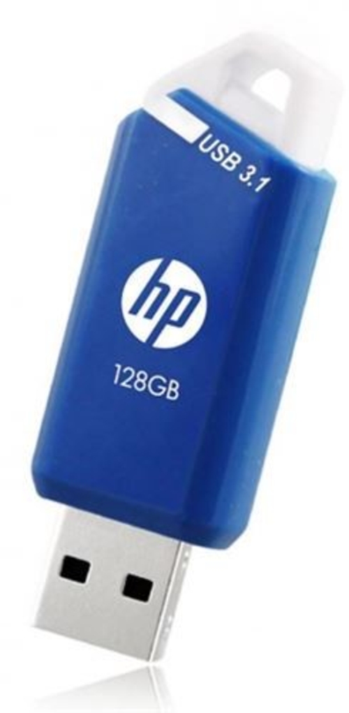 HP X755W Azul - Pendrive 128GB