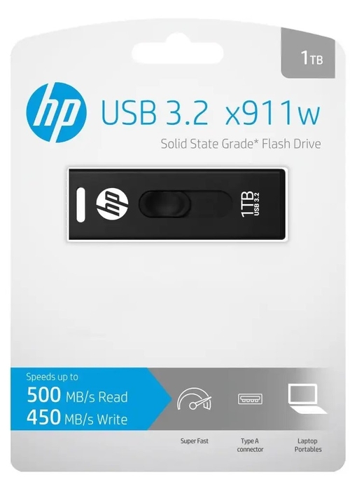 HP X911W Negro - Pendrive 1TB