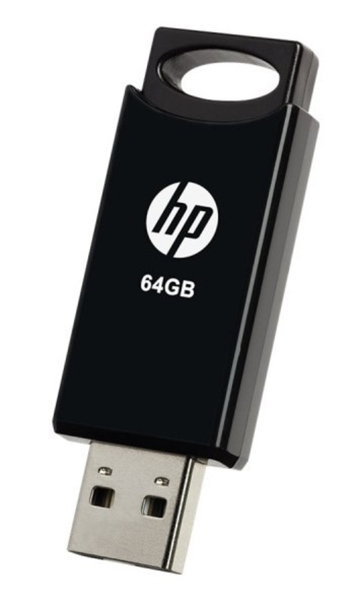 HP V212W Negro - Pendrive 64GB