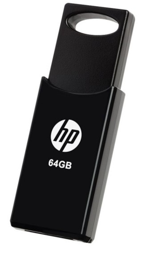 HP V212W Negro - Pendrive 64GB