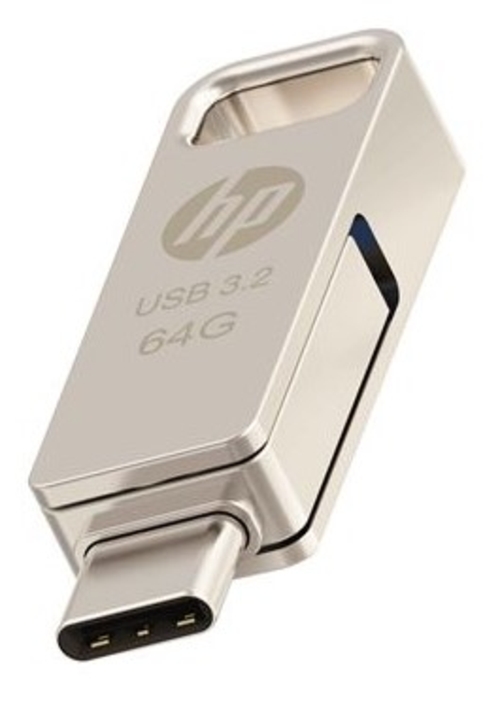 HP X206C Metal - Pendrive 64GB