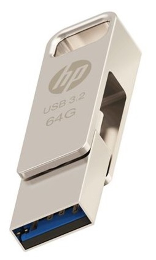 HP X206C Metal - Pendrive 64GB