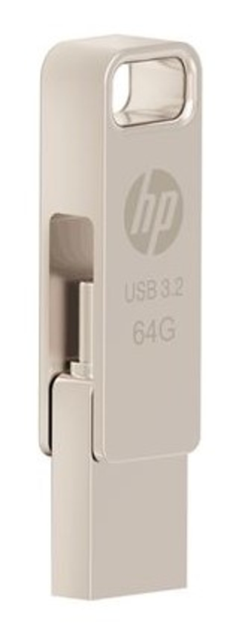 HP X206C Metal - Pendrive 64GB