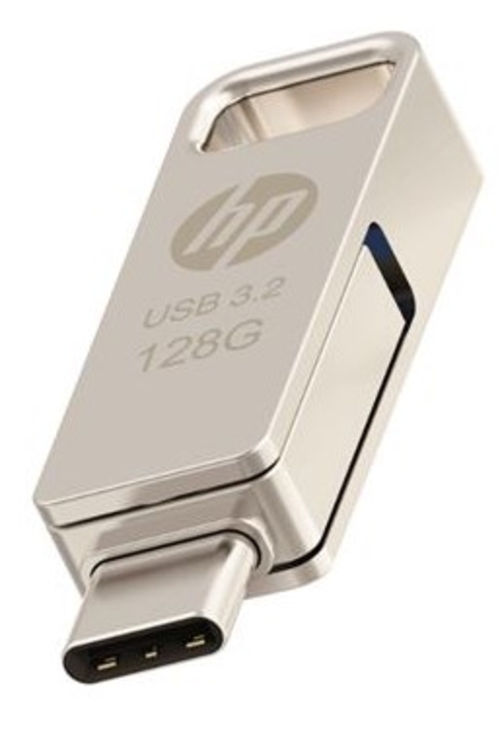 HP X206C Metal - Pendrive 128GB