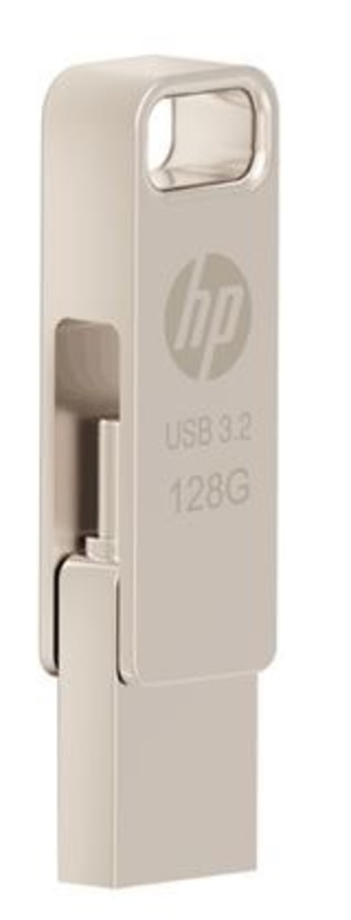 HP X206C Metal - Pendrive 128GB