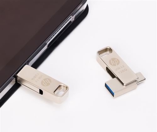 HP X206C Metal - Pendrive 128GB