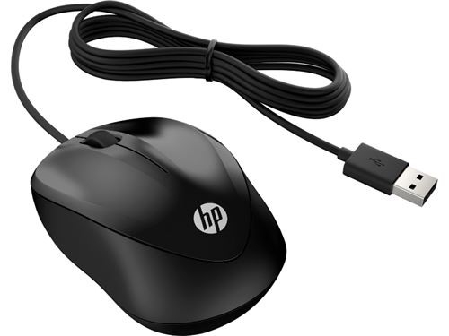 HP 1000 Negro - Ratón 1200 DPI