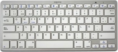 APPROX APPKBBT02S - Teclado Blanco