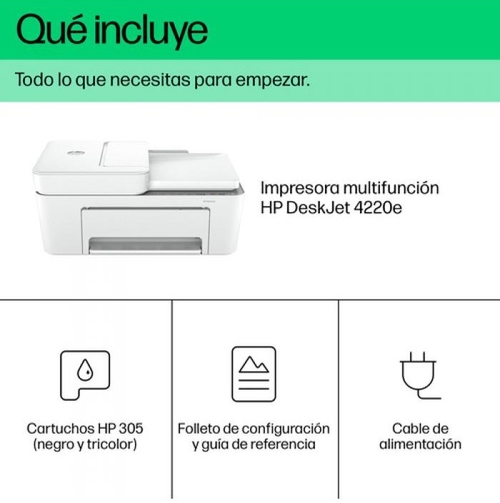 HP DESKJET PLUS 4420E AIO Blanco - Impresora Mutlifunción