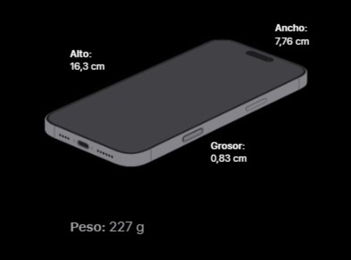 APPLE iPHONE 16 PRO MAX Titanio Blanco 512GB 8GB - Móvil 6.9" OLED