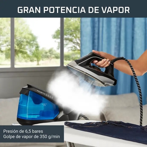 ROWENTA VR8320F0 Azul - Centro de Planchado 2600W