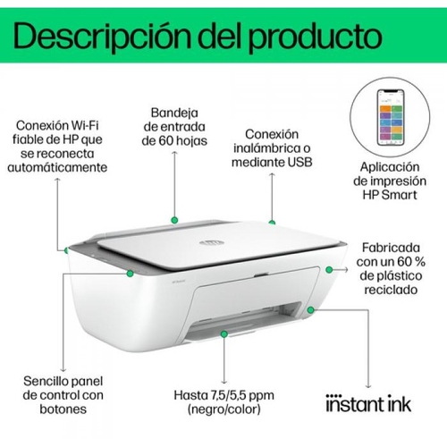 HP DESKJET 2820E - Impresora Mutlifunción