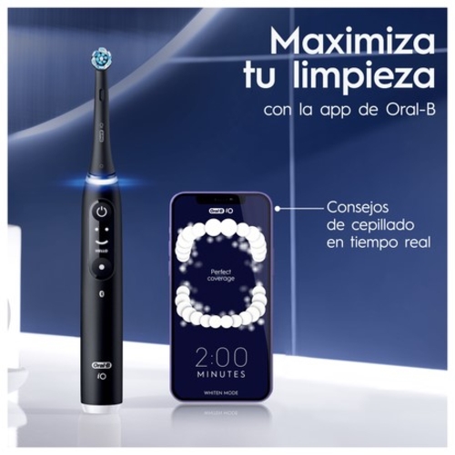 BRAUN ORAL B IO-6S Negro - Cepillo Eléctrico + Funda + Recambios