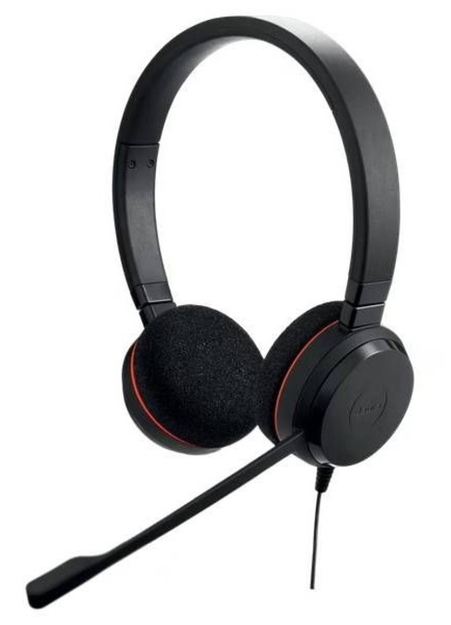 jabra EVOLVE 20 Negro - Auricular de Diadema Con Cable